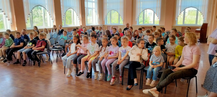 Открытие летнего лагеря с дневным пребыванием.